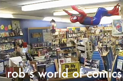 Rob's World of Comics, An interview with Rob about his comic book store in Norman, Oklahoma. 