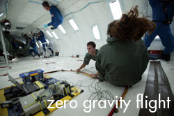 zero gravity flight